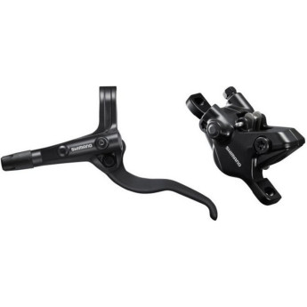 Тормоз дисковый SHIMANO DEORE j-kit, BL(левый MT401)/BR(передний MT410), полимерные колодки, 1000мм